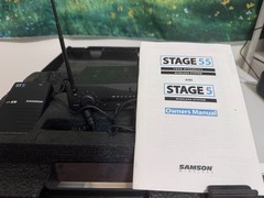 Samson STAGE5 VHF CH8 Wireless Microphone Receiver & ST5 Belt Transmitter
