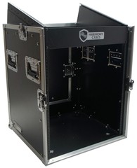 Harmony Case HCM12U DJ Pro Audio 10U Slant Top 14U Vertical Mixer Rack Case New