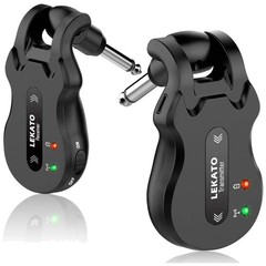 5.8GHz Wireless Guitar System, 24-Bit Audio, Black