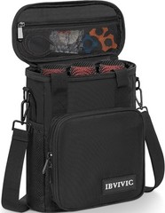 Wireless Microphone Case with Foam – Black/.