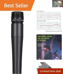 Classic WM57 Dynamic Vocal Microphone – Cardioid Design for Clear Audio Capture