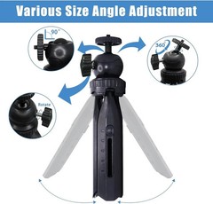 Mini Projector Stand, Tripod Mount Compatible Black