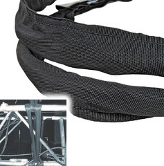 3ft SpanSet slings truss rigging SteelTex™ Round Stage with aircraft steel ca…