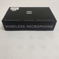 Wireless Microphone 2 Pack Rechargeable Wireless Microphones