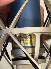 Blue Microphones Mic A00105 Blue Studio Recording UNTESTED AS IS