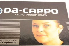EARSET Mic Da-Cappo -45DB OMNI 3pin Lemo Sennheiser Compatible BLACK DA12GL(SK)