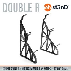 DOUBLE STAND for MOOG Semi-Modular Synths (40° and 55°) – Raised (by 75mm)