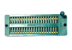 10x ZIP DIP IC Test Burn-In Socket 40P W=0.3″~0.6″ 7.62~15.25mm 240-6182 Textool