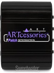 ART TPatch 8-point 1/4″ TRS Balanced Patchbay