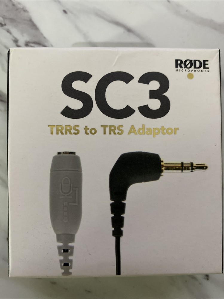 RODE SC3 SC 3 TRRS to TRS Adapter