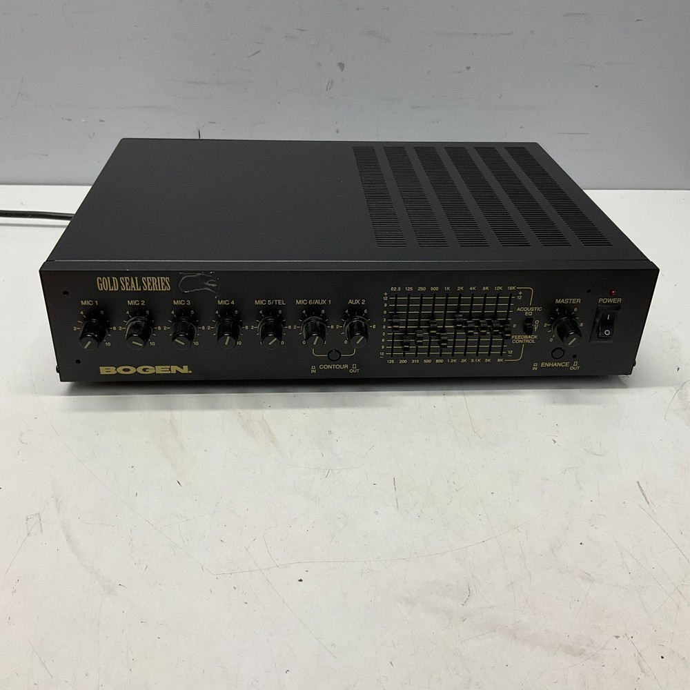 Bogen GS-150 Gold Seal Amplifier Mixer 150W Commercial Amp Tested GS150D