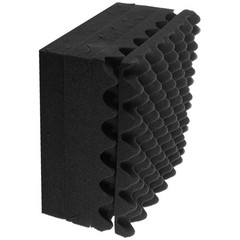 6Pcs Black Acoustic Panels Soundproofing Wall Pads for Speaker Isolation