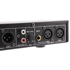 Audio Processor Professional Anti-howling Silver Audio Processor 110V 25W