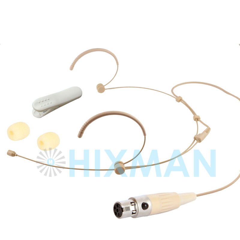 HIXMAN 4019 Headset Headworn Mics For Lectrosonics SM LM UM Series Transmitter
