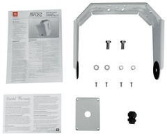(2) JBL AWC82 8″ White Indoor/Outdoor 70V Surface Mount Commercial Speakers