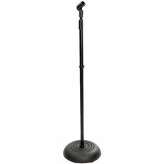 Plye PMKS5 Compact Base Microphone Stand – Black