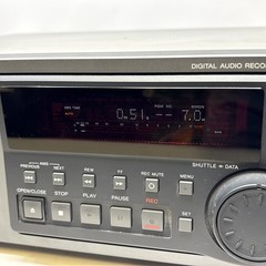 SONY PCM-R500 Digital Audio Tape Mostly Working AS IS Read Description