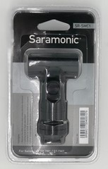 Saramonic SR-SMC1 Shotgun Microphone Mounting Bracket Clip w Cold Shoe + Threads