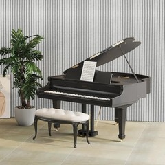 Self Adhesive Acoustic Wall Panels 4 Pack Large Soundproof Decor Gray