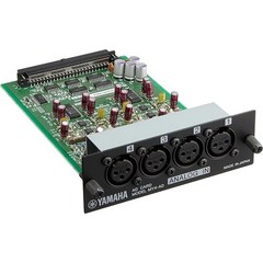 Yamaha MY4-AD Mini-YGDAI 4-Channel Analog Input Card 24-Bit XLR Balanced Pro