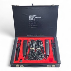ADVENT MDC-1: SET OF 2 Microphones, Stands & Case VINTAGE Germany Beyerdynamic