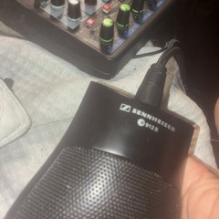 Sennheiser e912S Boundary Microphone Wired Condenser LED Indicator Black