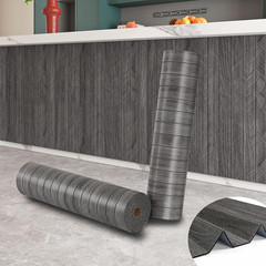 Charcoal Black Peel and Stick Wood Panels for Soundproofing and Wall Decor