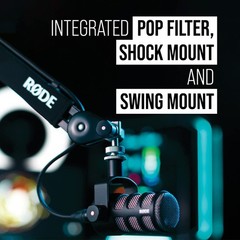 Rode Microphones Podmic Dynamic Microphone For Podcasts_