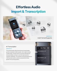 iFLYTEK Offline Voice Recorder with Playback, Secure Digital Recorder with AI…