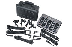 Peavey PVM™ DMS-5 Drum Microphone Set – 5-Piece Drum Mic Kit for Live and Studio