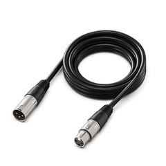 10ft Microphone Cable XLR Male to Female Mic Audio Cord Balanced 3 PIN Mic Wire