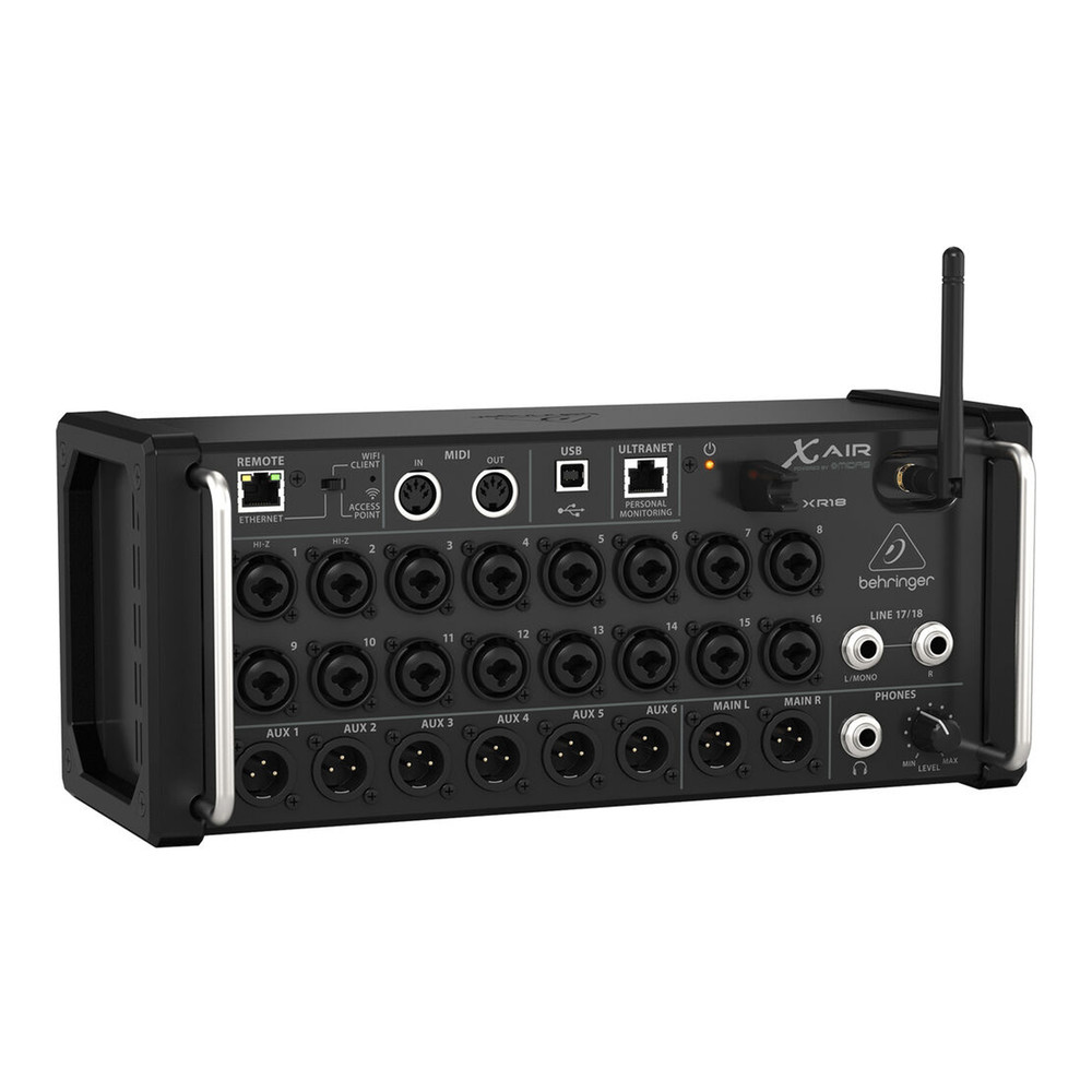 Behringer XR18 18-Channel Digital Rackmount Mixer – Factory Direct B-Stock