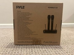 Pyle Handheld/Stand-Held UHF Wireless Battery Operated Microphone System