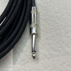Musician’s Gear 18.5’ Instrument Cable Black (ROC 186B)