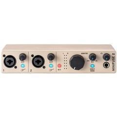 Arturia MiniFuse 2 USB-C Audio Interface – Champagne