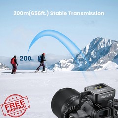 GODOX Magic XT1 Wireless Microphone for Camera/Android/iPhone, 48kHz/24-bit N…