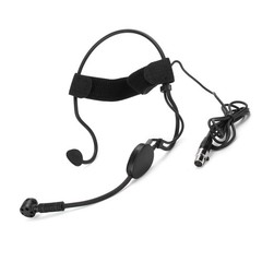 Mini 3 Pins Headband Microphone Condenser Mic For Wireless System Transmitter