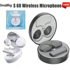 SmallRig S60 Wireless Lavalier Microphone System Type-C Smartphone 300m TX+TX+RX