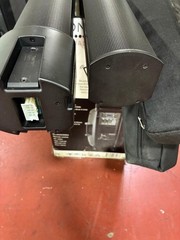 Bose L1 ModeL lI Portable PA Line Array Speakers w/Case, No Base Tested WORK