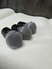 *Lot of 3* Shure SM58 Microphone Capsule / Replacement Head – Dented Grills