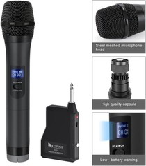 Wireless Microphone, Handheld Dynamic Microphone Wireless mic System for Kara…
