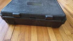 Hard Plastic Carrying Case 16×12 Black Tool Equipment Protective Storage Box