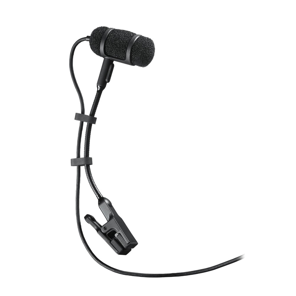 Audio Technica PRO35 Cardioid Condenser Clip-on Instrument Microphone NEW