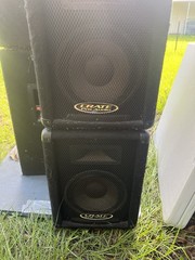 Crate Pro Audio Passive PA Speaker 8 Ohm 100W Wired RCA Input Black