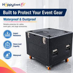 Heavy Duty ATA Cable Trunk Flight Case for DJ Stage Gear