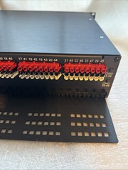 Audio Accessories Audio-Line 48 Point Audio Patch Bay PatchBay 2 x 24 NEW