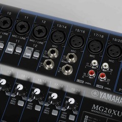 New Yamaha MG20XU 20-Channel Mixer with Effects 197881351120