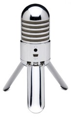 Samson Meteor Mic USB Condenser Podcasting Podcast Einheitsgröße, Chrome