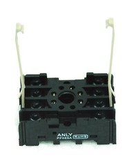 2set Timer Socket PF085A 8P + Clamp FH-3 DIN Rail Screw Terminal CE RoHS Anly