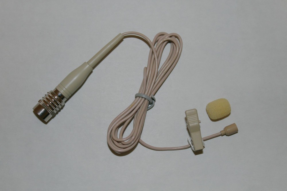 Lavalier Lapel Microphone for Audio for Technica Wireless Transmitters *NEW*